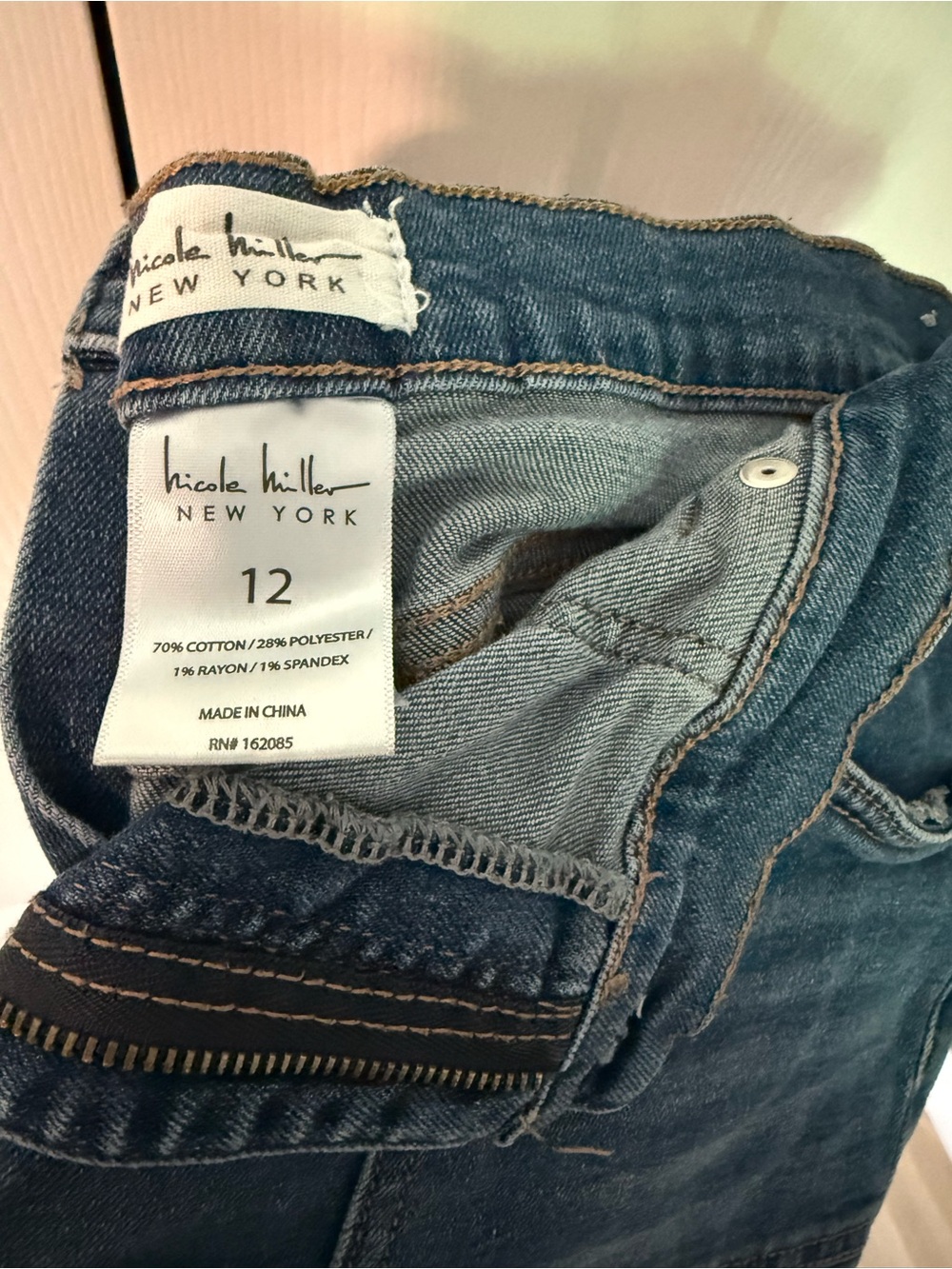 Women's Blue Denim Jean Shorts - Size 12